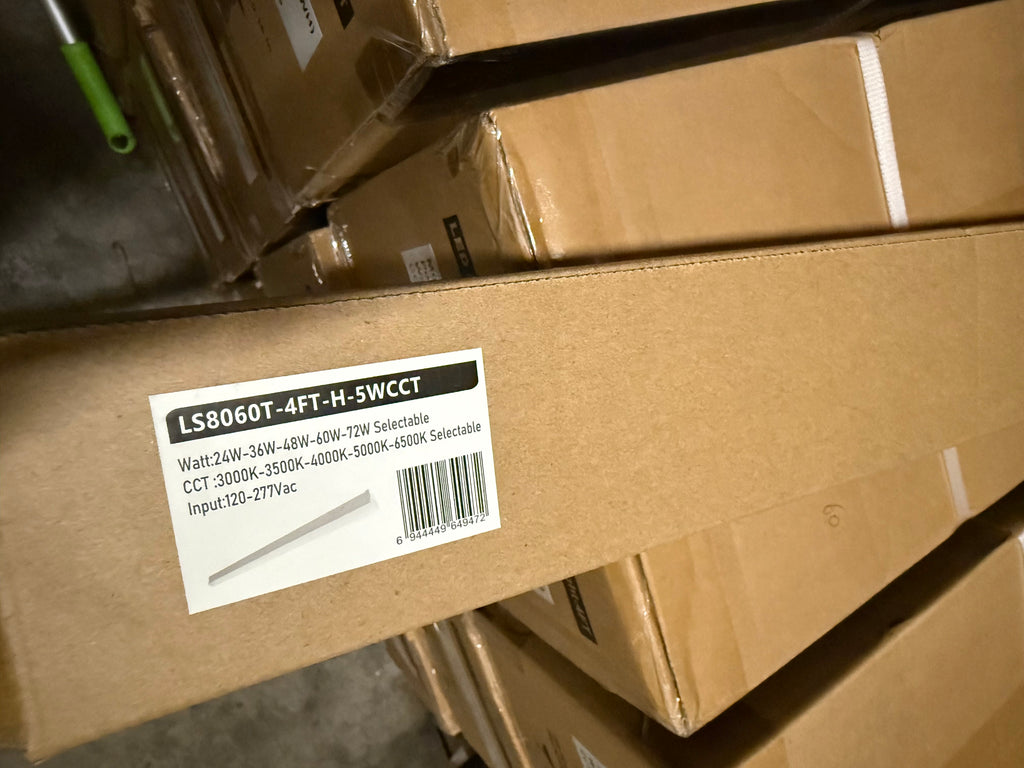 LED Linear Strip LS8060 Series 4FT 72W LS8060T-4FT-H-5WCCT