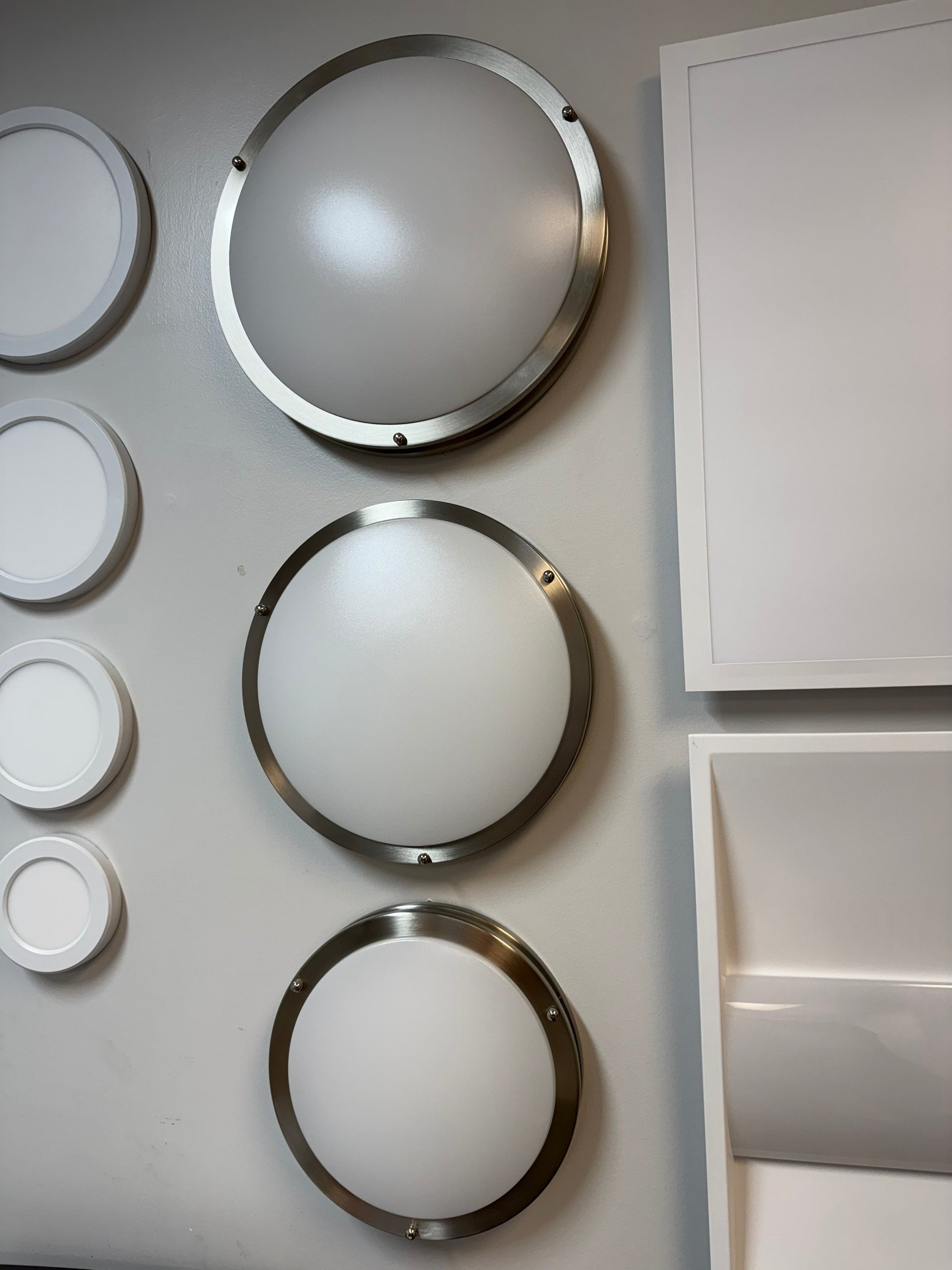 LED Flush Mount Ceiling Light Double Ring Style/16"/26W/CCT:2700/3500/4000/5000/6500K DR16-26W-CCT (16")