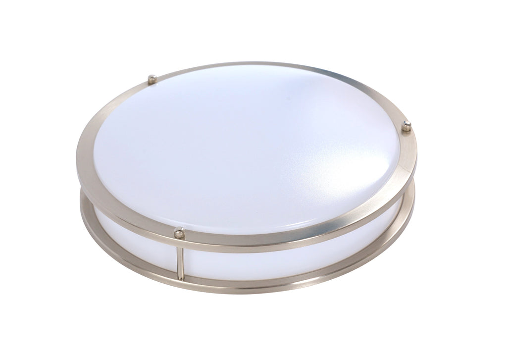 LED Flush Mount Ceiling Light Double Ring Style/14"/22W/5CCT Selectable/ DR14-22W-CCT (14")
