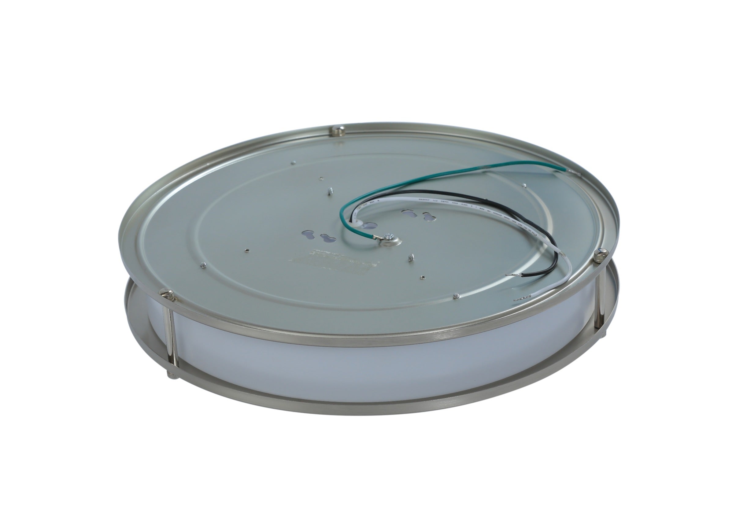 LED Flush Mount Ceiling Light Double Ring Style/14"/22W/5CCT Selectable/ DR14-22W-CCT (14")