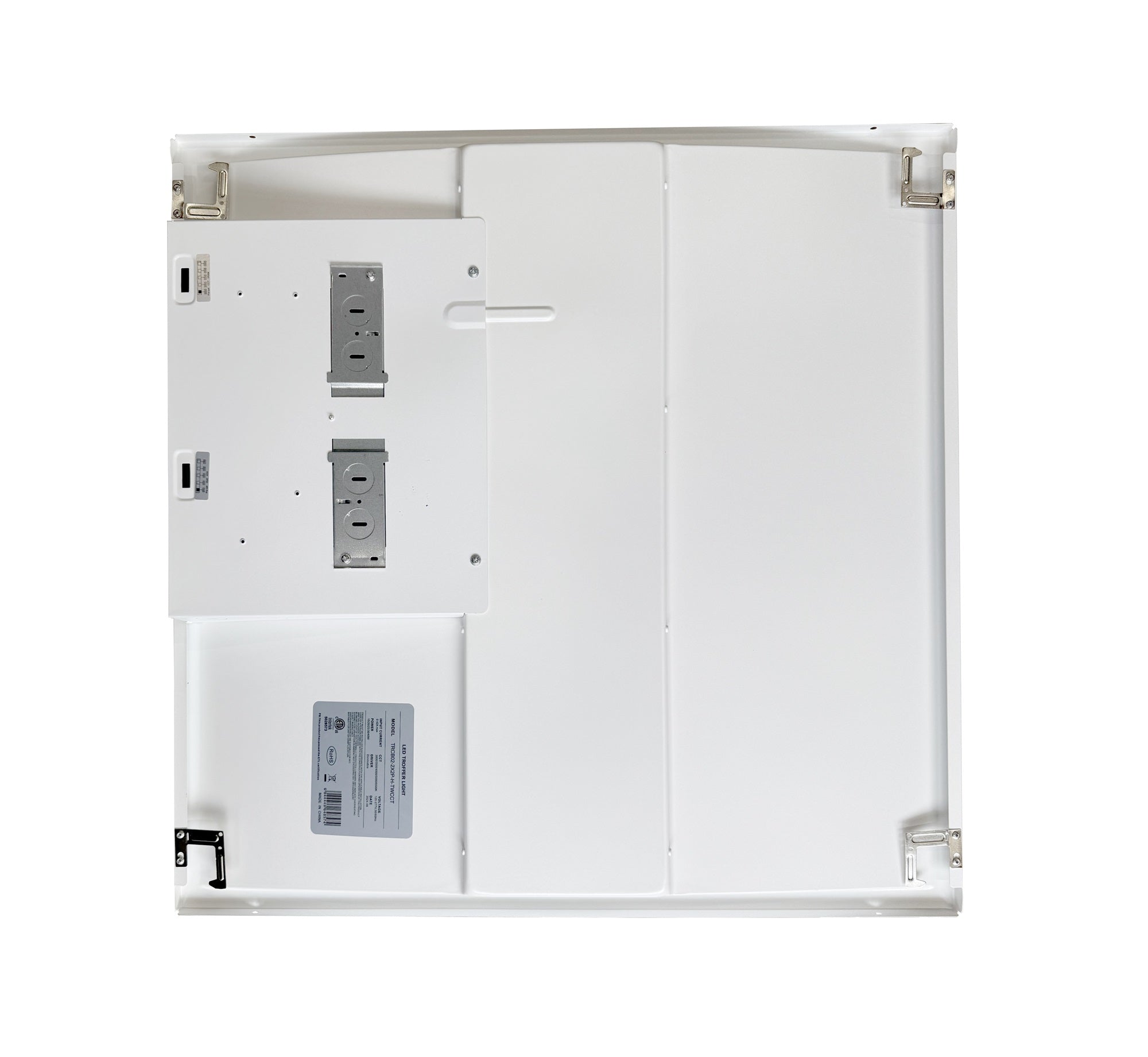 LED Troffer Center Basket TRCB02 Series 2x2/ Watt Adjustable(15/20/25/30/40W)/ CCT Tunable (3000/3500/4000/5000/6500K)