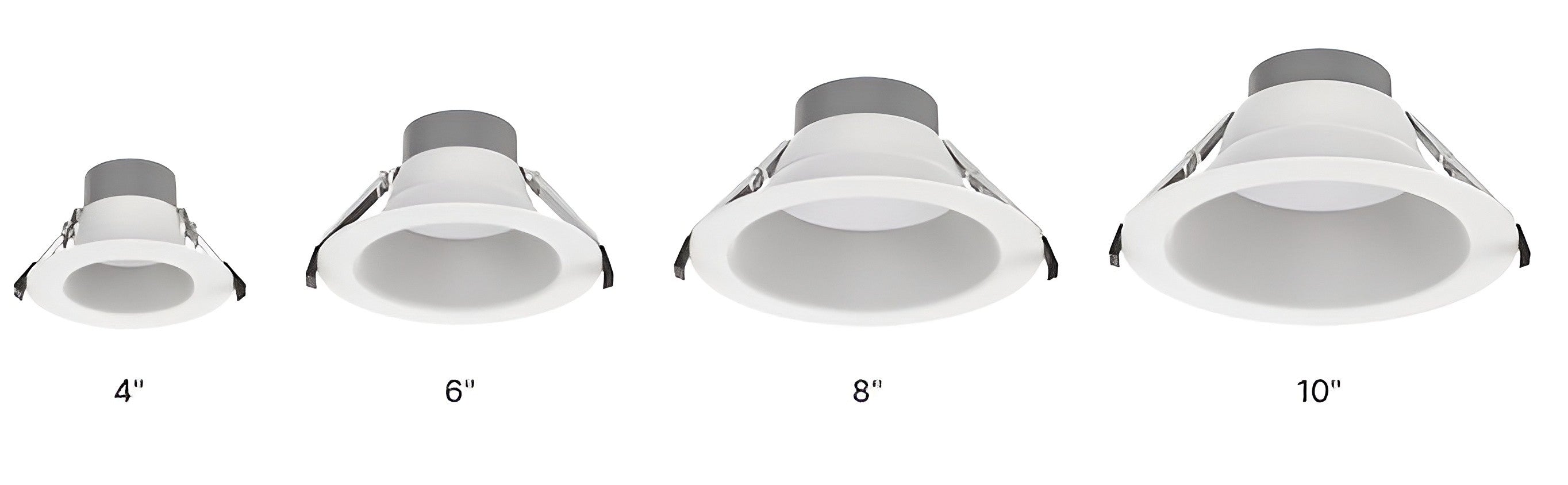 LED Commercial Downlight-CDL Series 6"/ 15W-18W-22W-26W-30W Selectable/ 2700-3000-3500-4000-5000K/ 3100LM