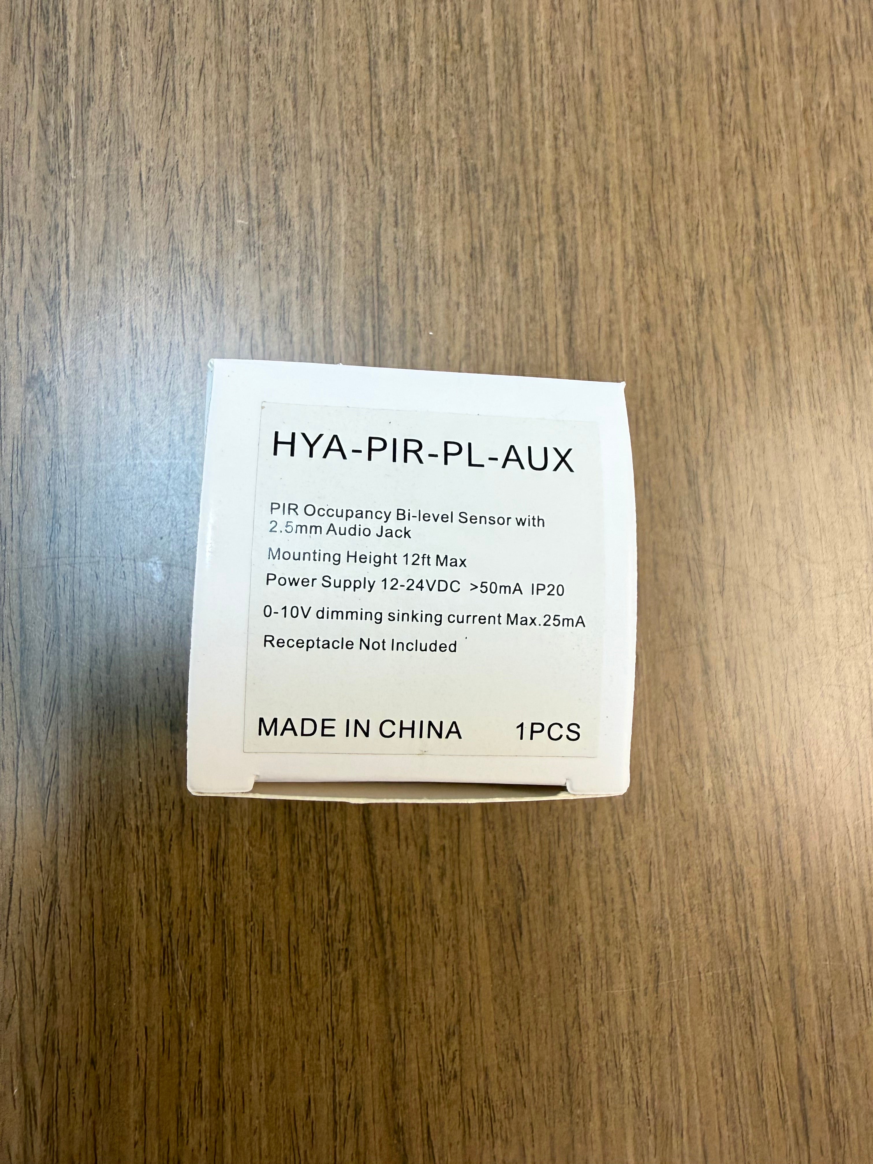 Motion Sensor:  Sensor Base/ For PB2 Sensor Base Panel Motion Sensor:HYA-PIR-PL-AUX ( HYA-ANT-1P-4T)