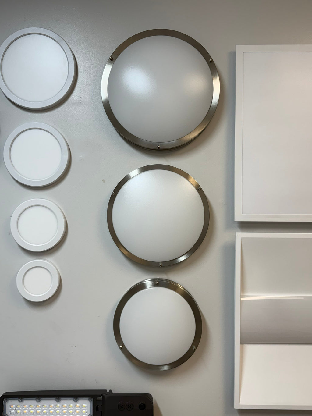 LED Flush Mount Ceiling Light Double Ring Style/14"/22W/5CCT Selectable/ DR14-22W-CCT (14")