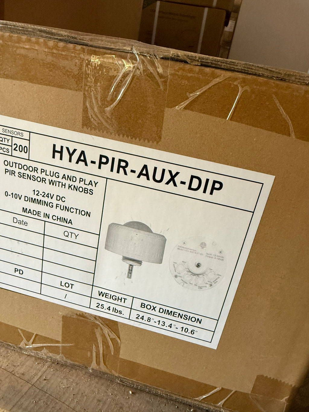Motion Sensor: ANT-6-4T-KN (HYA-PIR-AUX-DIP)