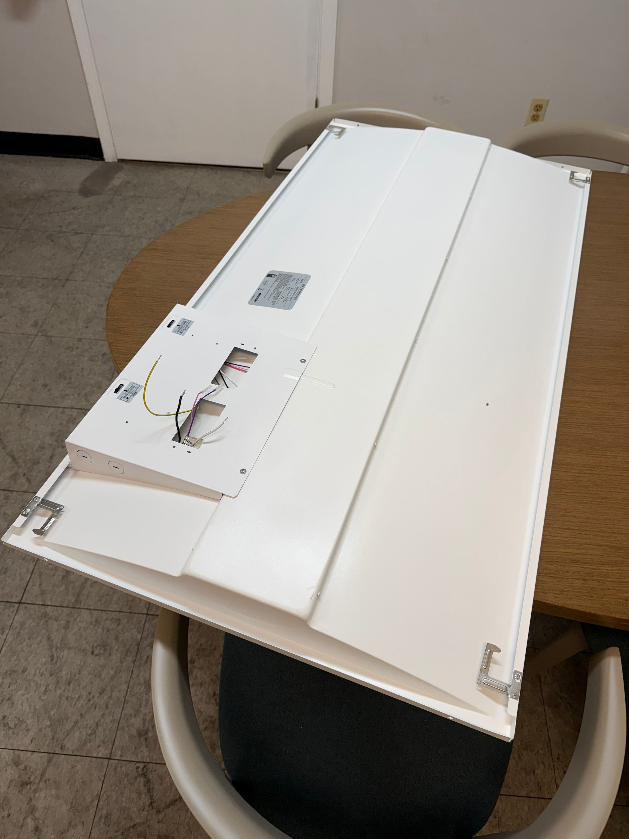 LED Troffer Center Basket TRCB02 Series 2x4/ 0-10V Dim/ Watt Adjustable(20/30/40/50/72W)/ CCT Tunable (3000/3500/4000/5000/6500K)