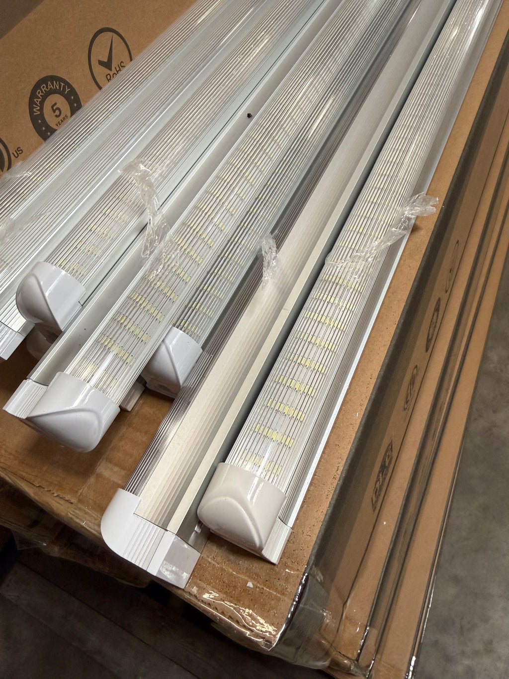 LED Integrated Tube Double LED Strip/6FT/ 48W/ 6500K/ Strip Cover/ T8INT-6FT-48W-65K(S)