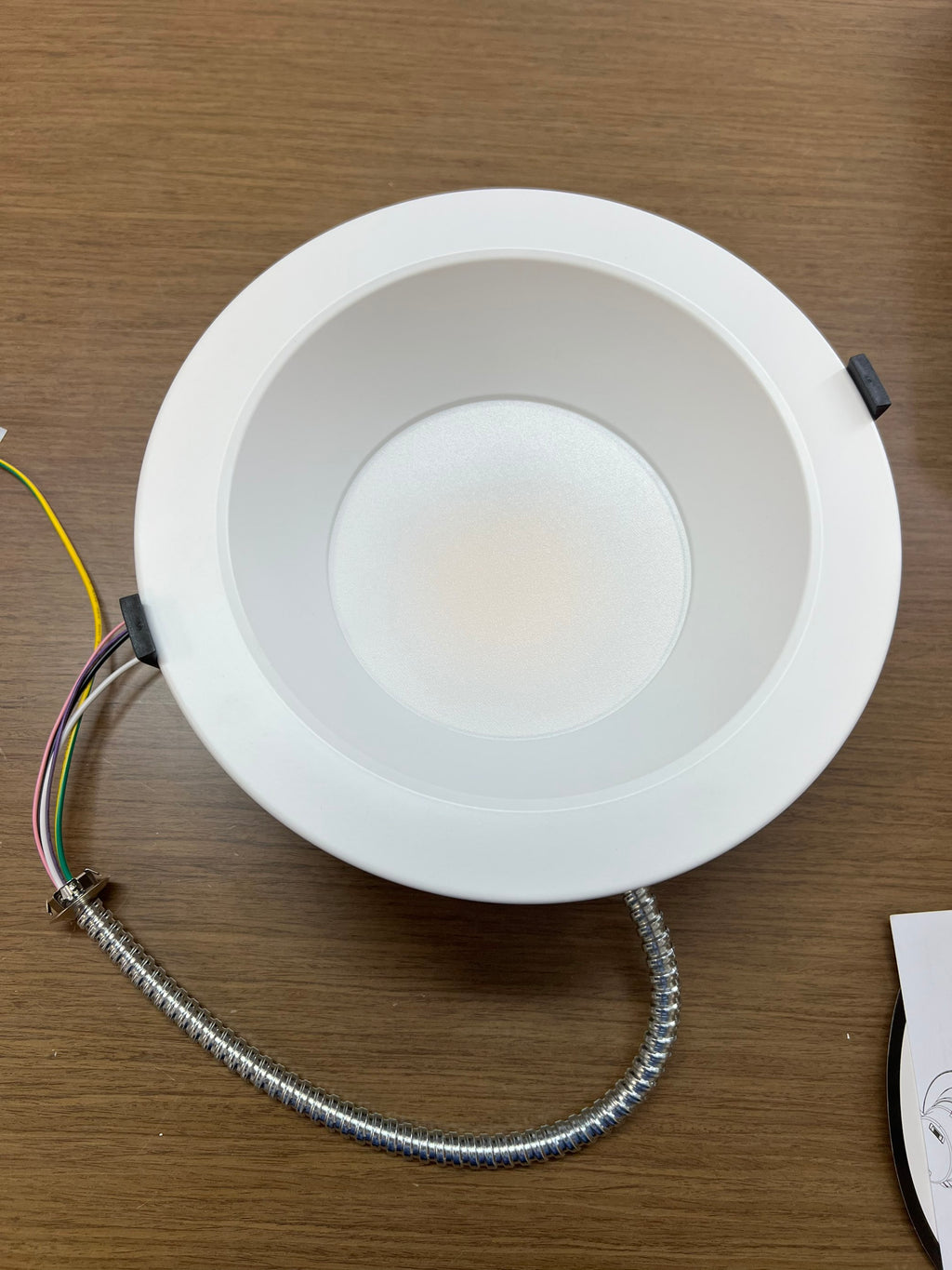 LED Commercial Downlight-CDL Series 8"/ 15W-20W-25W-30W-35W Selectable/ 2700-3000-3500-4000-5000K/ 4200LM