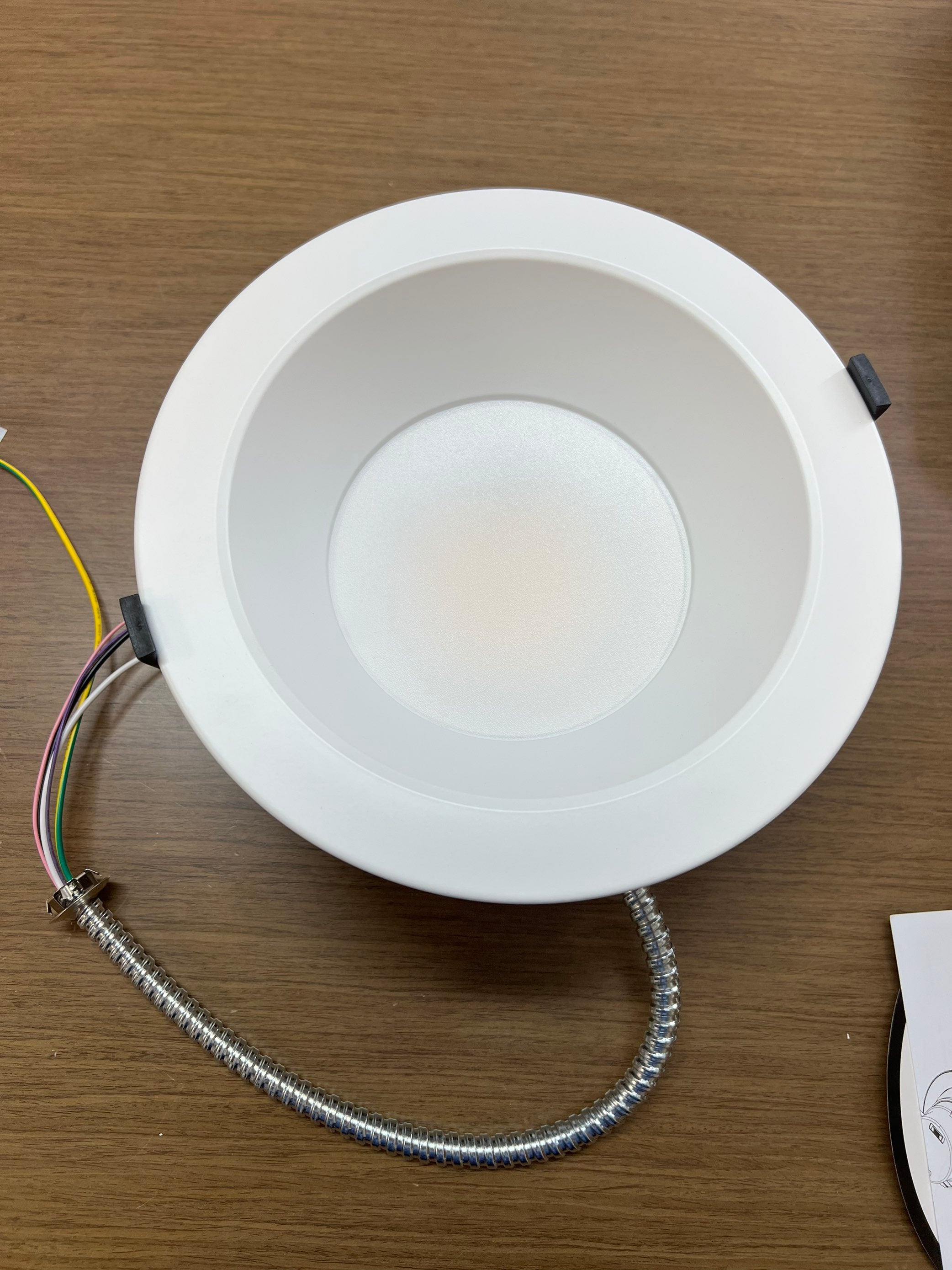 LED Commercial Downlight-CDL Series 8"/ 15W-20W-25W-30W-35W Selectable/ 2700-3000-3500-4000-5000K/ 4200LM