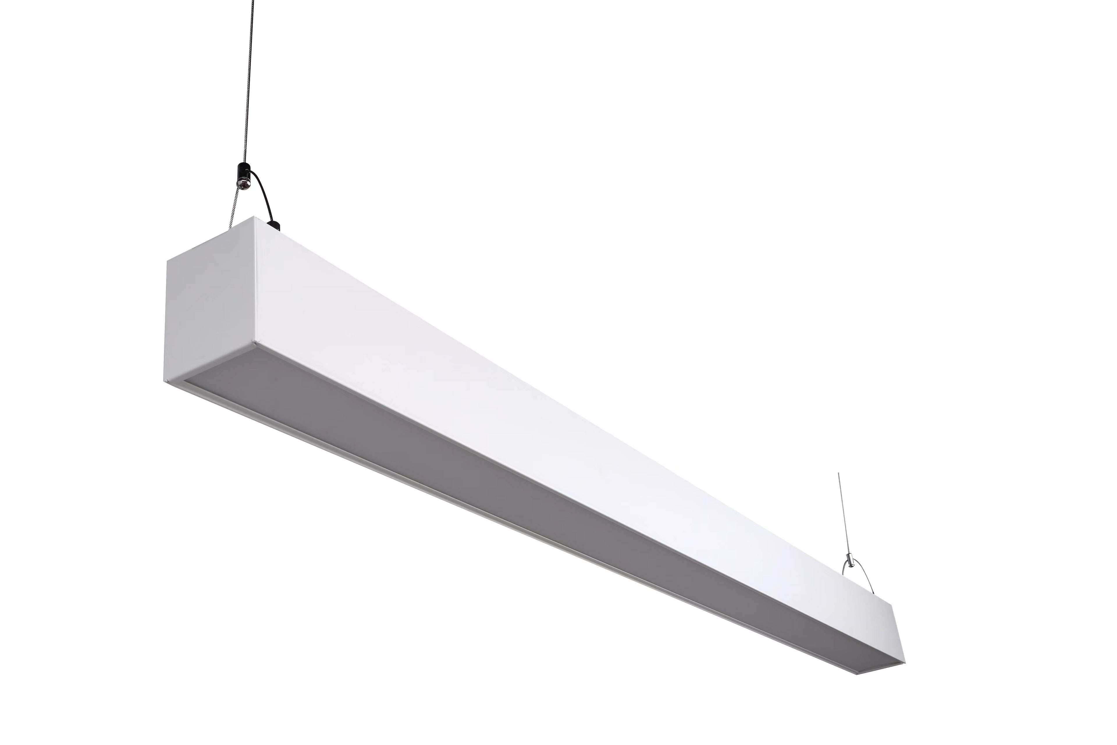 LED Suspended Up and Down Linear Light 4FT-LUD-50W-30K/40K/50K (WH)