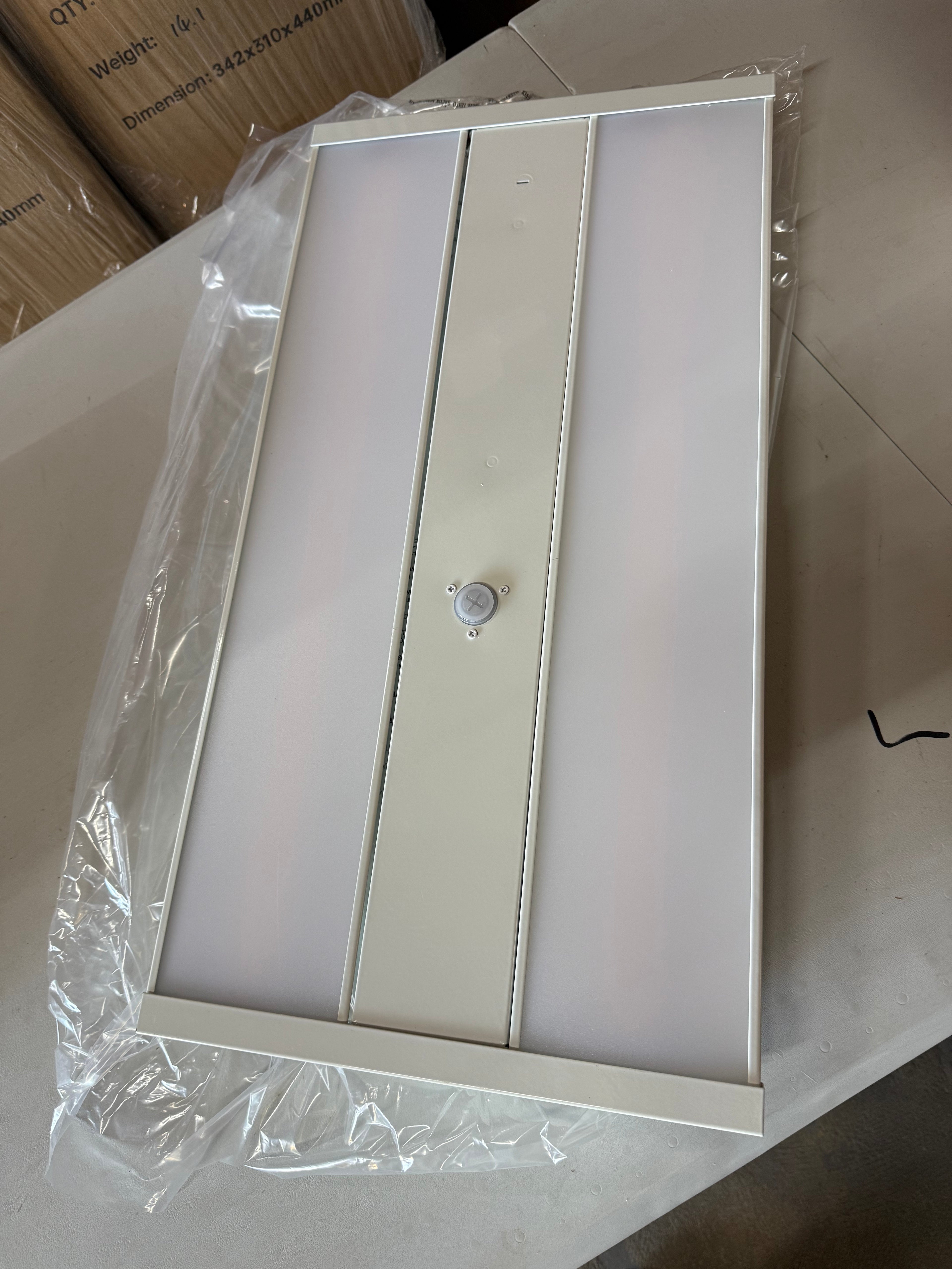 LED Linear High Bay LHB-220W 2FT-H-220-190-160W Selectable 3500K-4000K-5000K Selectable