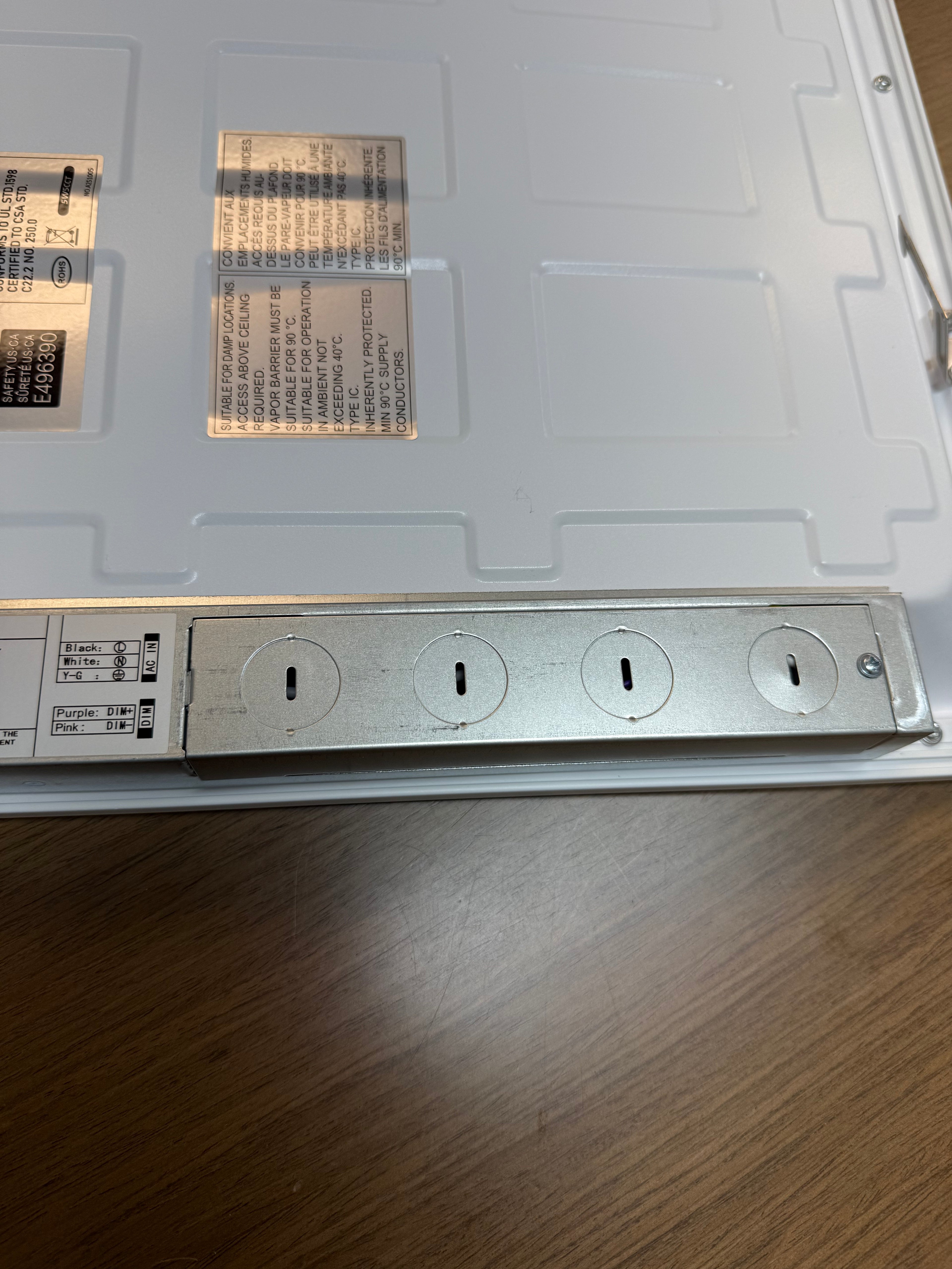 LED Panel Backlit 2x2/40W PB2-2X2-40W-H-TWCCT