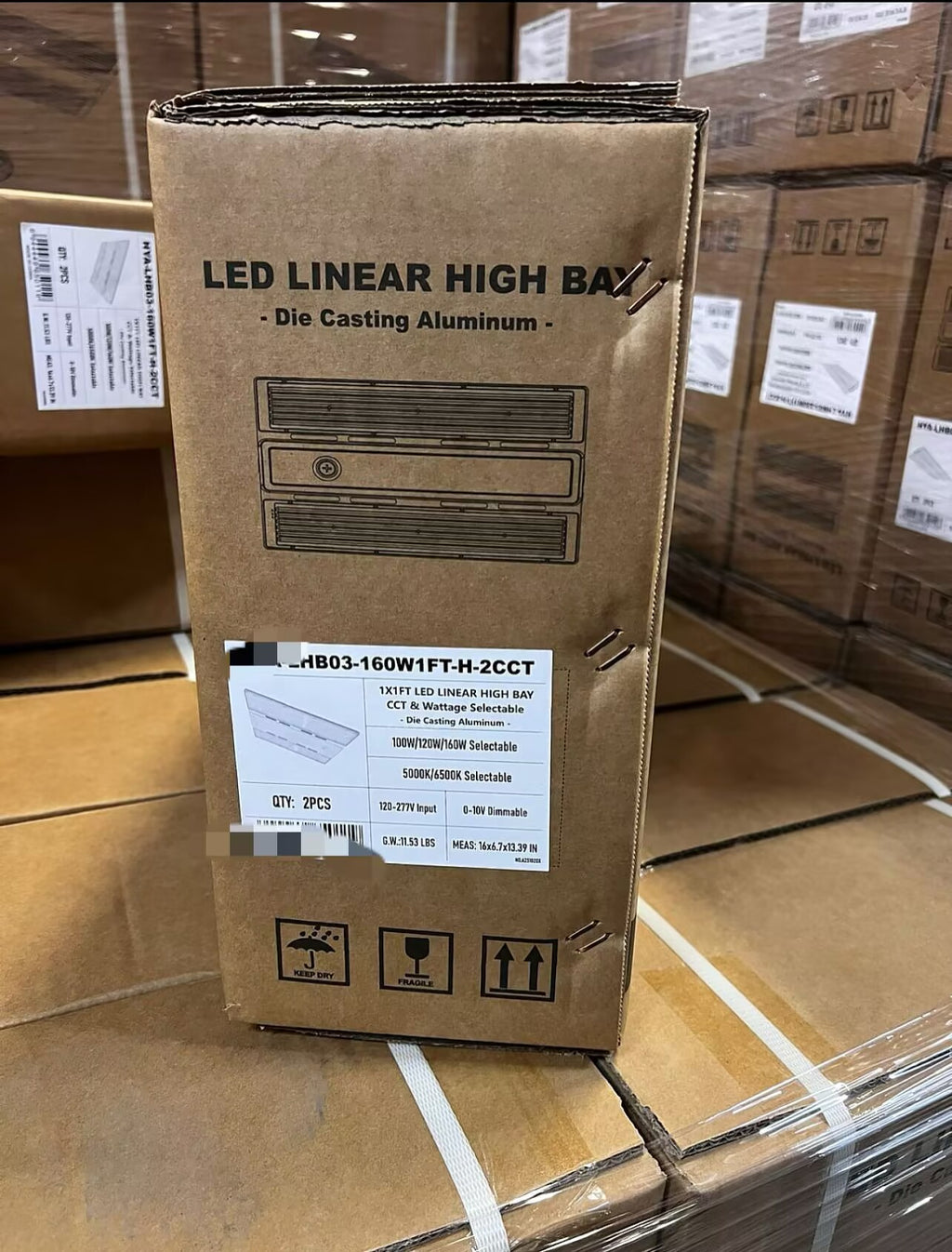 LED Linear High High Bay LHB03 Series 160W LHB03-160W1FT-H-2CCT