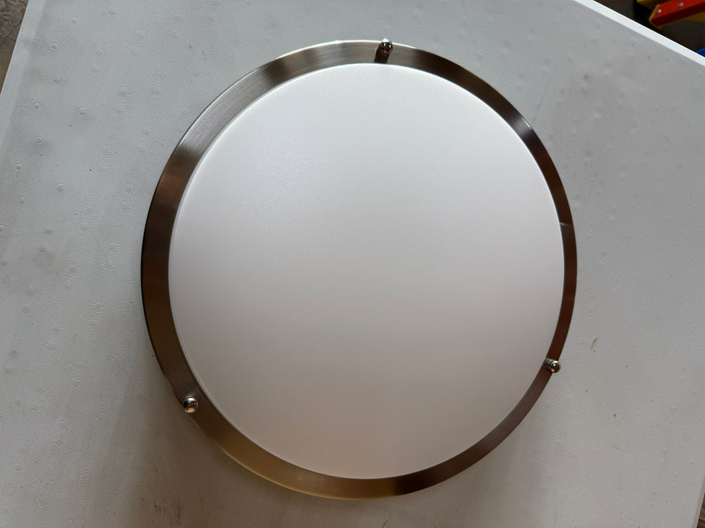 LED Flush Mount Ceiling Light Double Ring Style/14"/22W/5CCT Selectable/ DR14-22W-CCT (14")