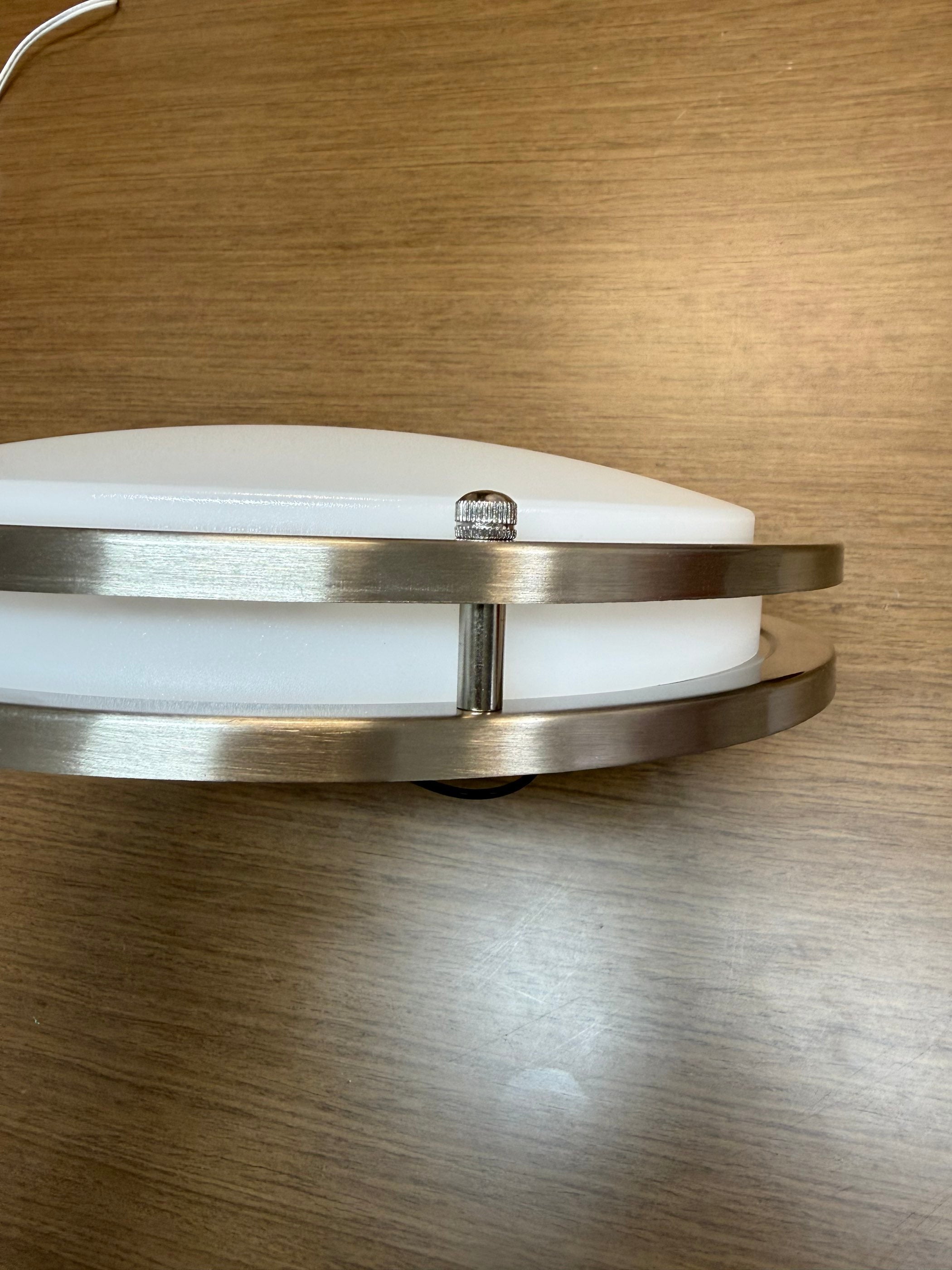 LED Flush Mount Ceiling Light Double Ring Style/12"/16W/ CCT:2700/3500/4000/5000/6500K DR12-16W-CCT