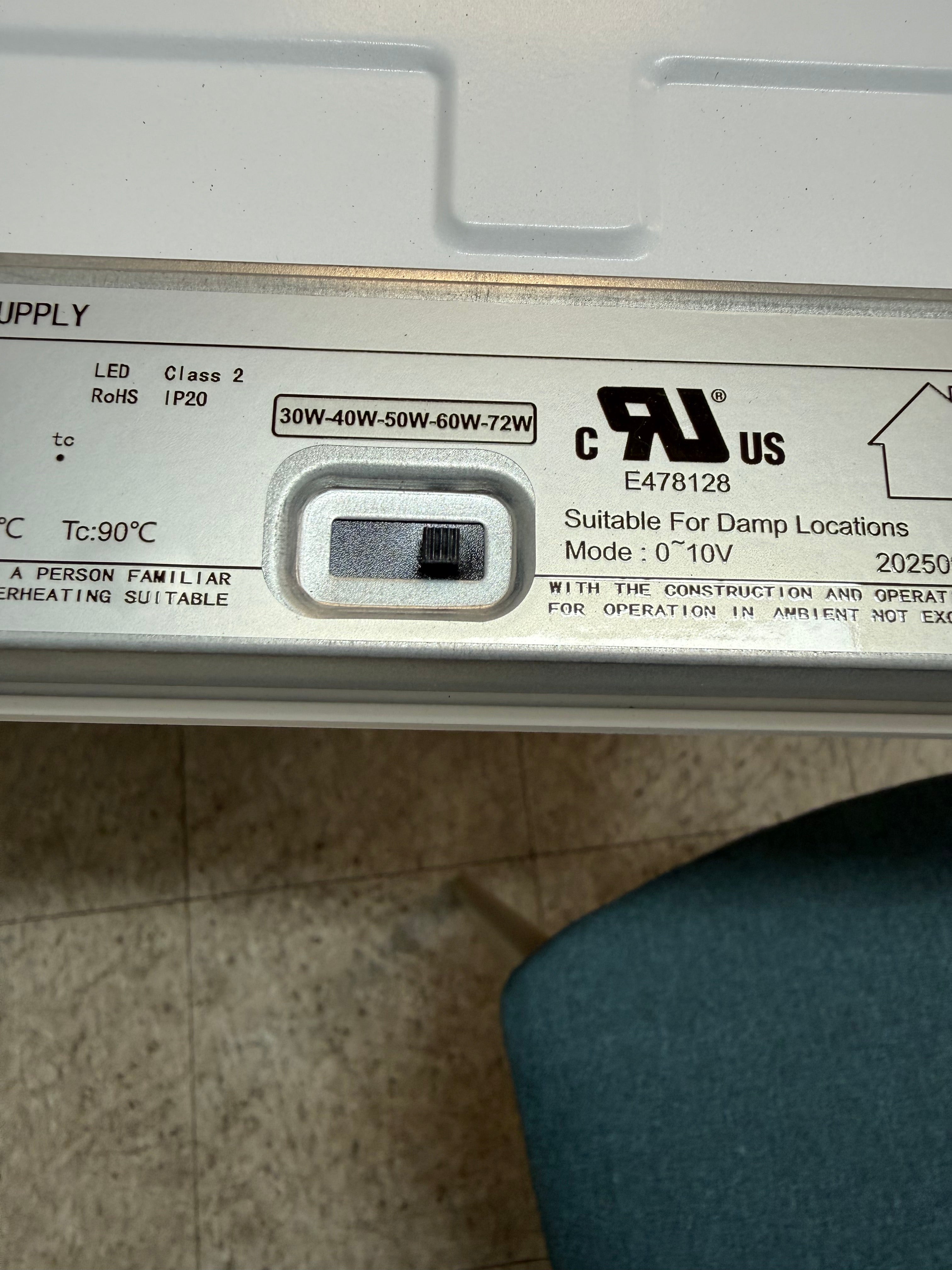 LED Panel Backlit 2x4/72W PB2-2X4-72W-H-TWCCT(XX) Sensor Base
