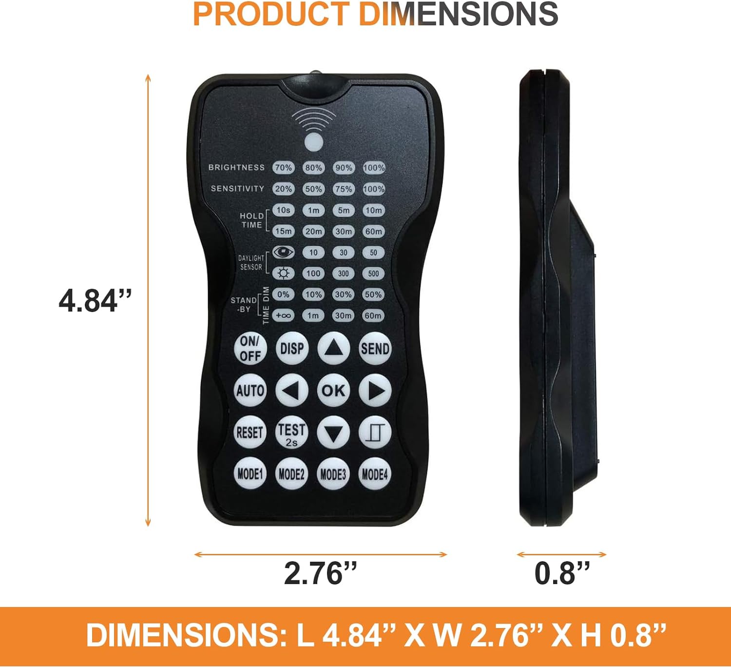Motion Sensor Control: Remote Control - RC-100