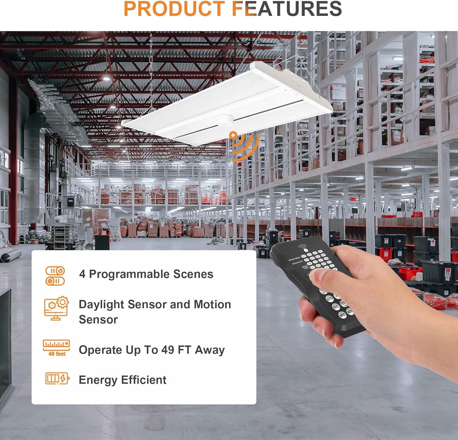 Motion Sensor Control: Remote Control - RC-100
