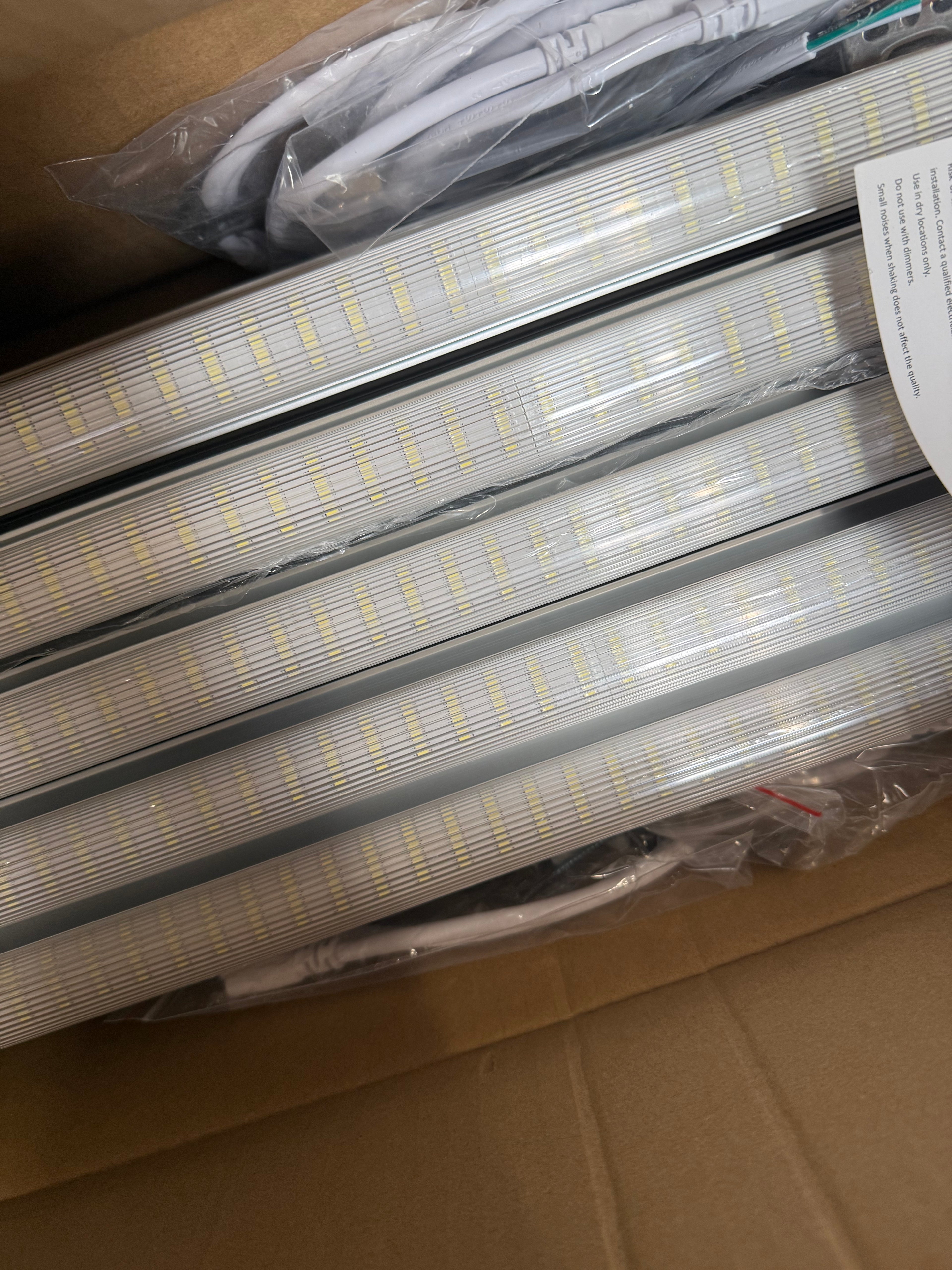 LED Integrated Tube Double LED Strip/6FT/ 48W/ 6500K/ Strip Cover/ T8INT-6FT-48W-65K(S)
