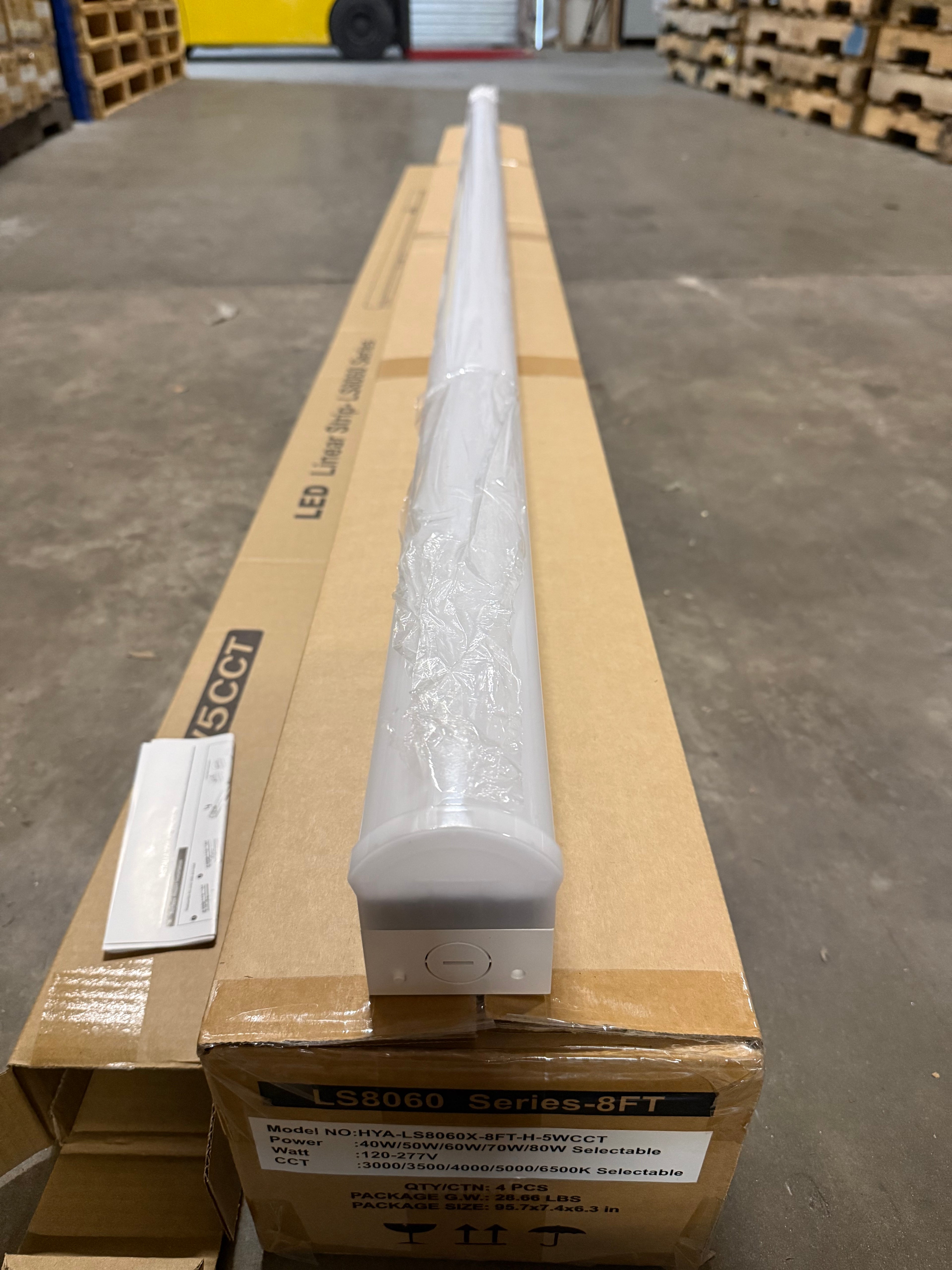 LED Linear Strip LS8060 Series 8FT/ 80W LS8060X-8FT-H-5WCCT