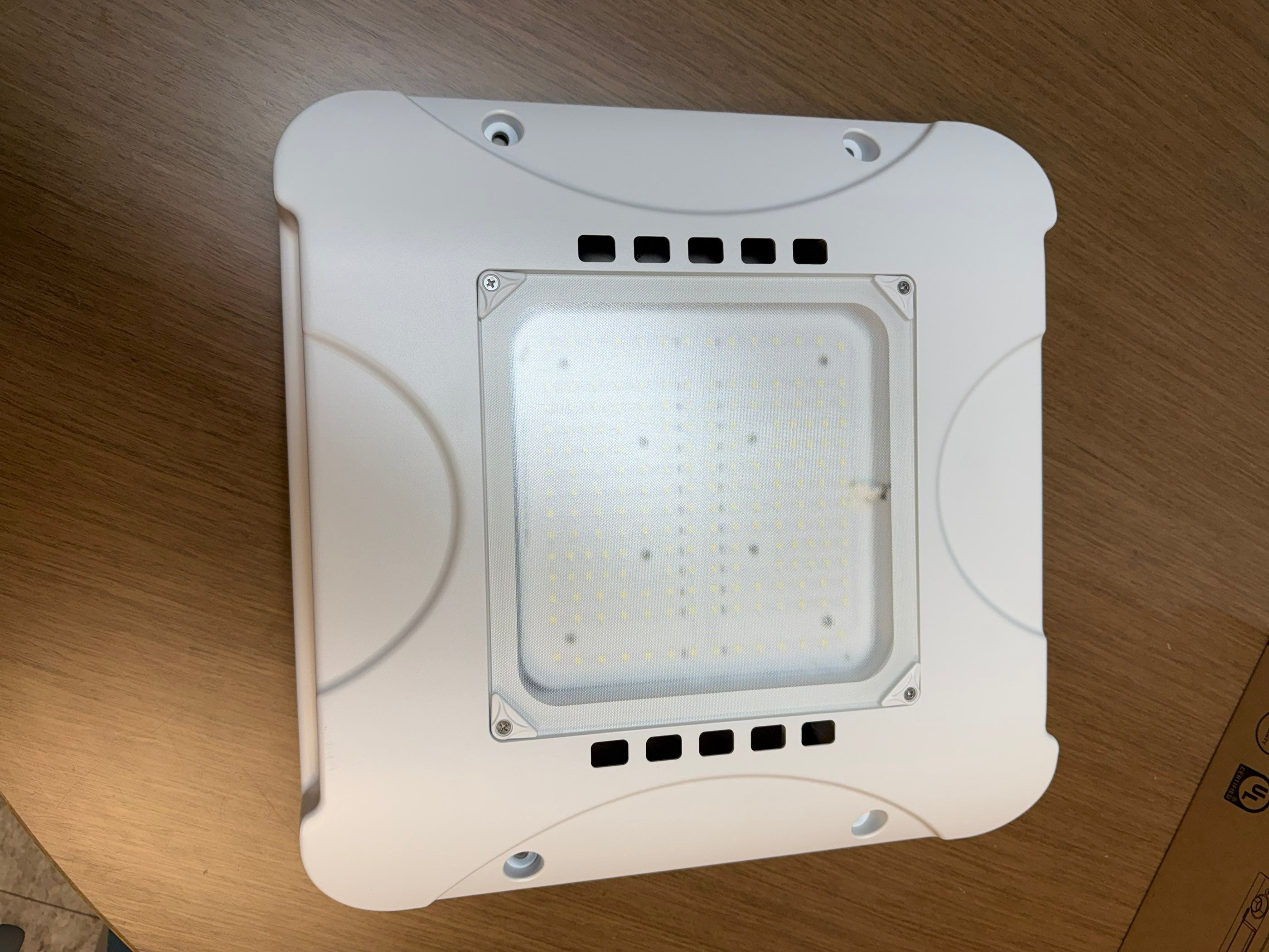 LED GAS STATION CANOPY 150W 6500K 120-277V