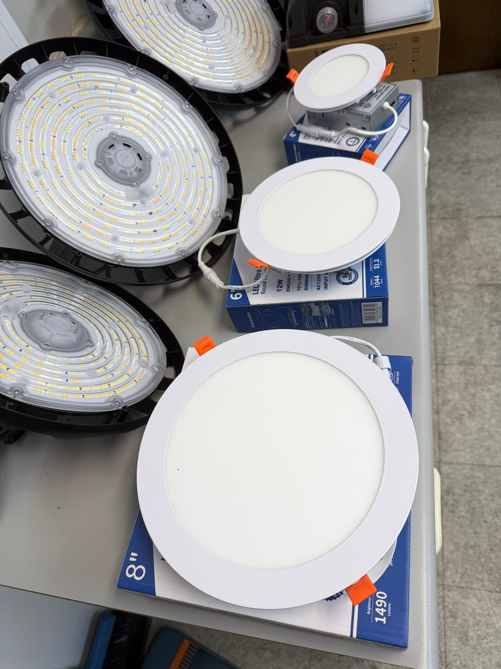 LED Canless Recessed Ultra Slim Downlights Round/6" /12W /5 CCT Tunable (27K/35K/40K/50K/65K)/ 1000LM
