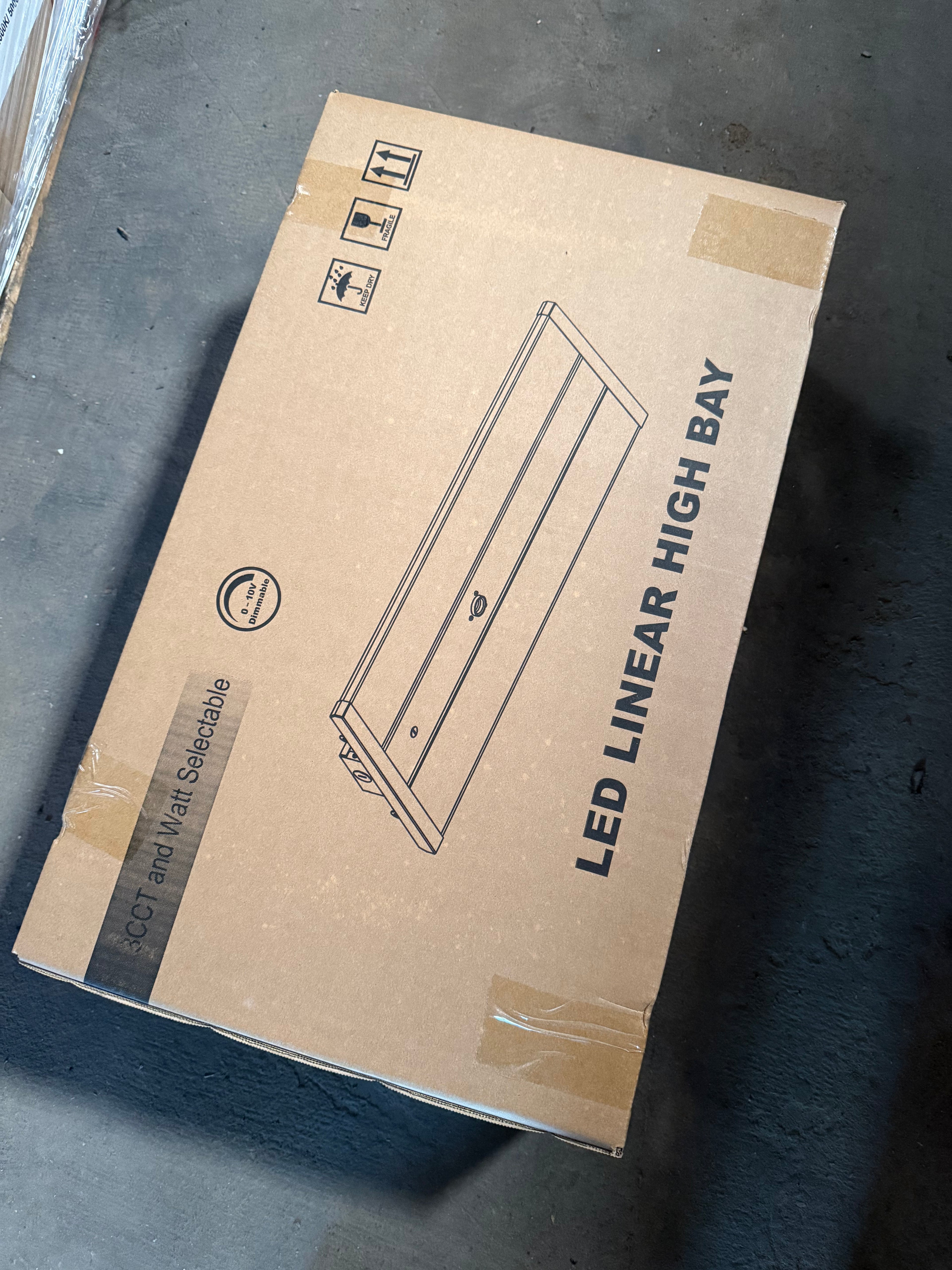 LED Linear High High Bay 110W 2FT LHB-110W2FT-H-3W3CCT