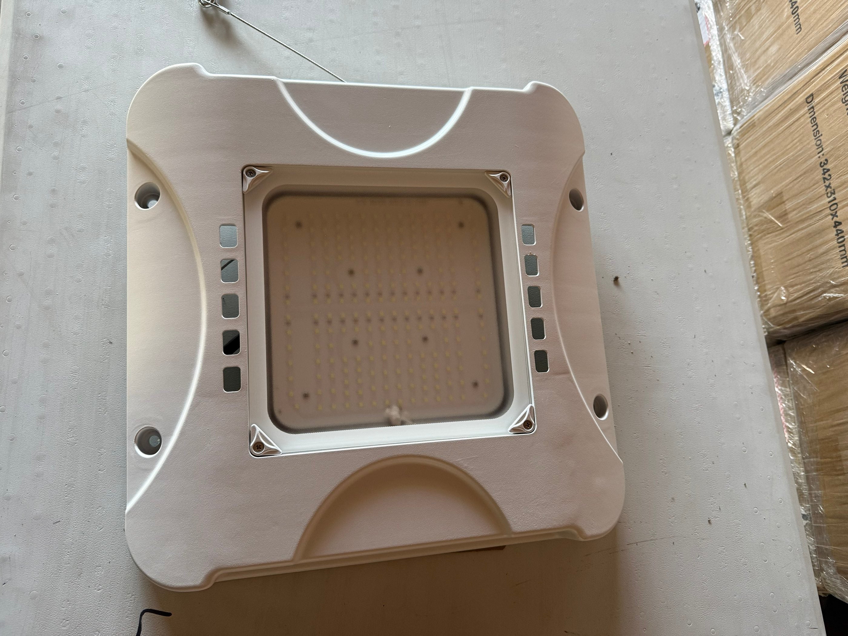 LED GAS STATION CANOPY 150W 6500K 120-277V