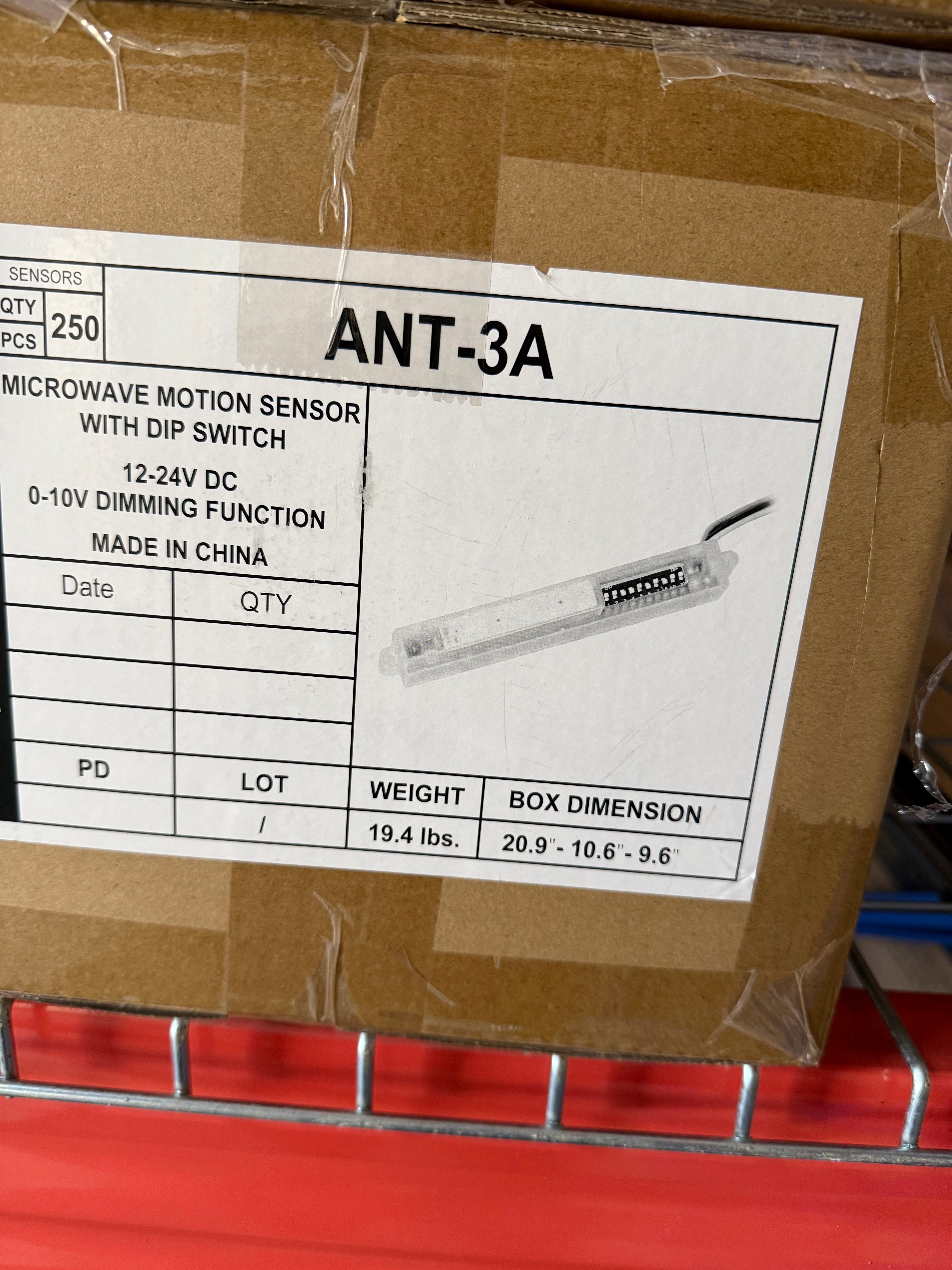 Motion Sensor: ANT-3A