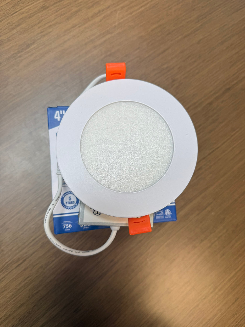 LED Canless Recessed Ultra Slim Downlights Round/4" /9W / 5 CCT Tunable (27K/35K/40K/50K/65K)