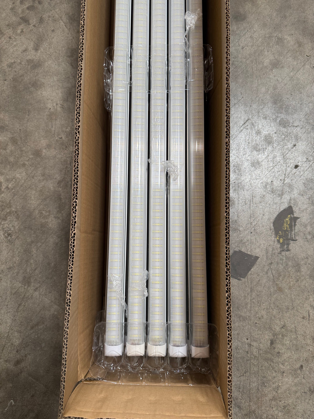 LED Integrated Tube Double LED Strip/6FT/ 48W/ 6500K/ Strip Cover/ T8INT-6FT-48W-65K(S)
