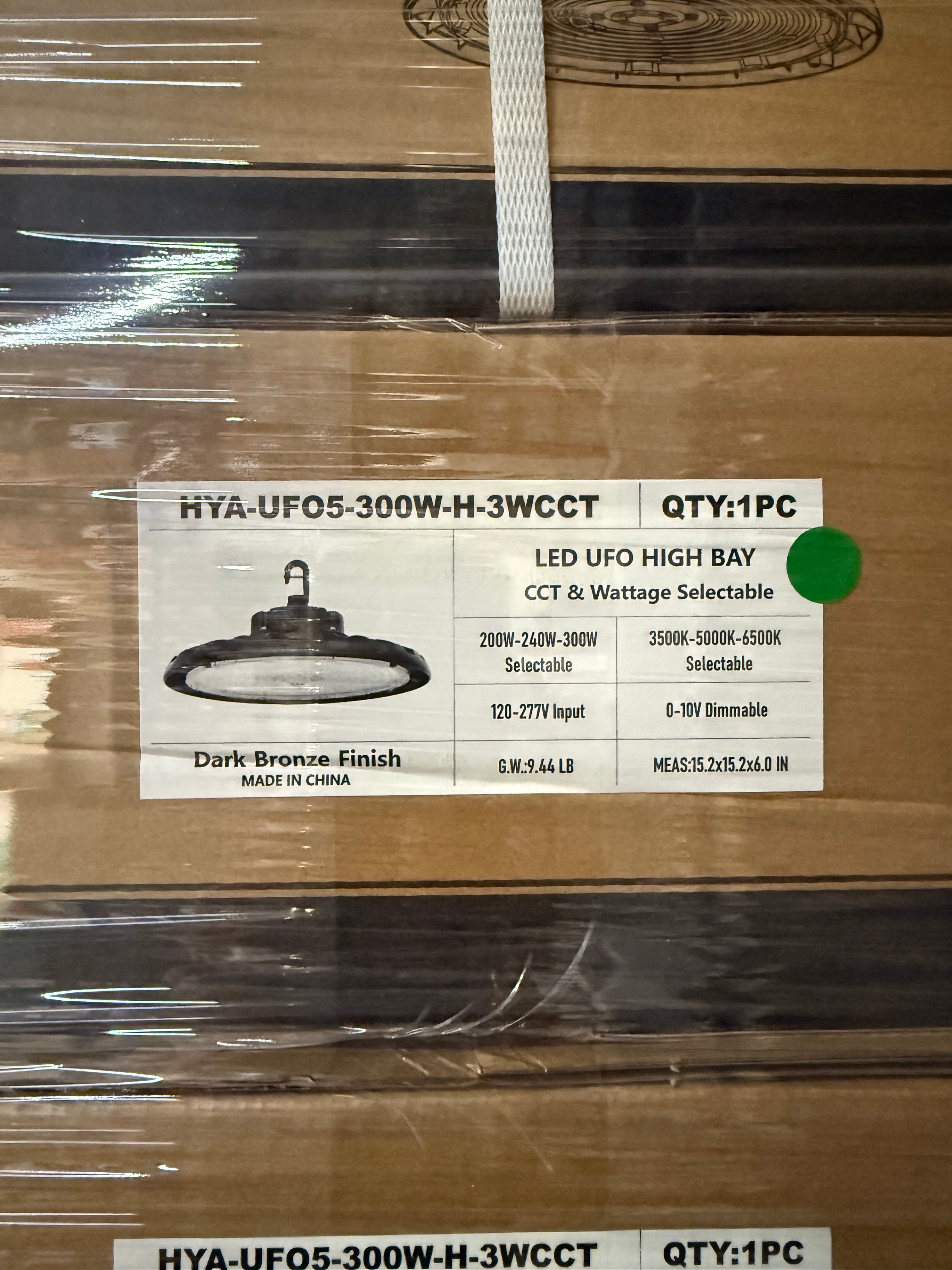 LED UFO5 Highbay 300W-H-3WCCT
