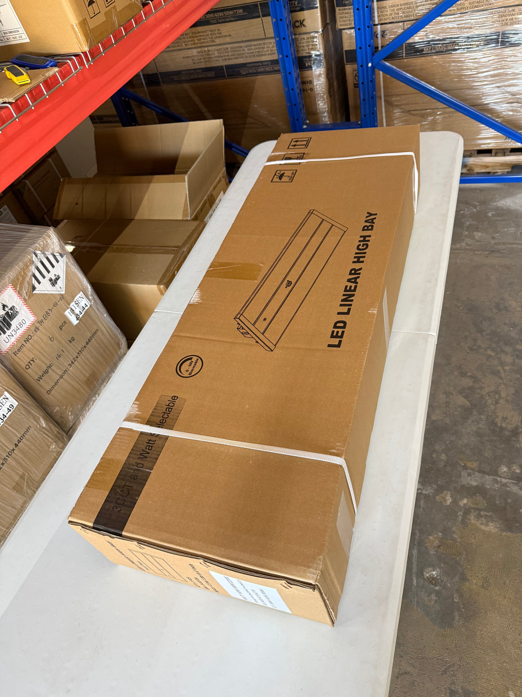 LED Linear High High Bay 220W 4FT 3500K-4000K-5000K Selectable