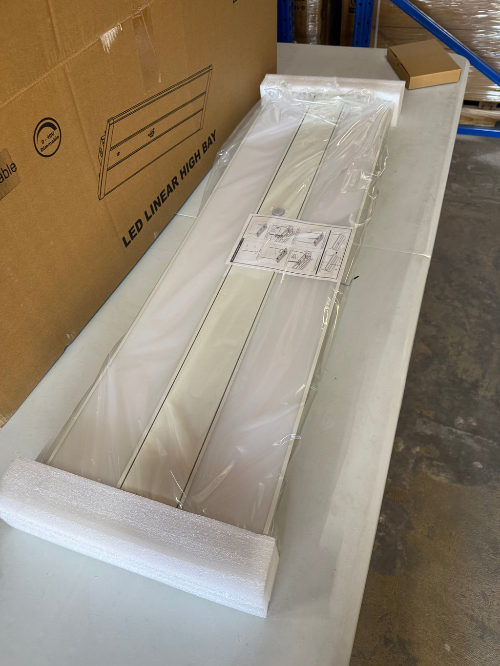 LED Linear High High Bay 220W 4FT 3500K-4000K-5000K Selectable