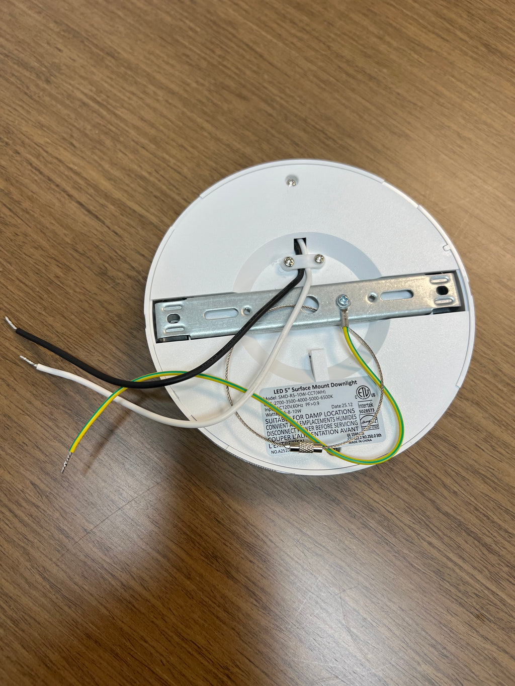 LED Surface mount downlight 5" SMD-R5-10W-CCT (WH)