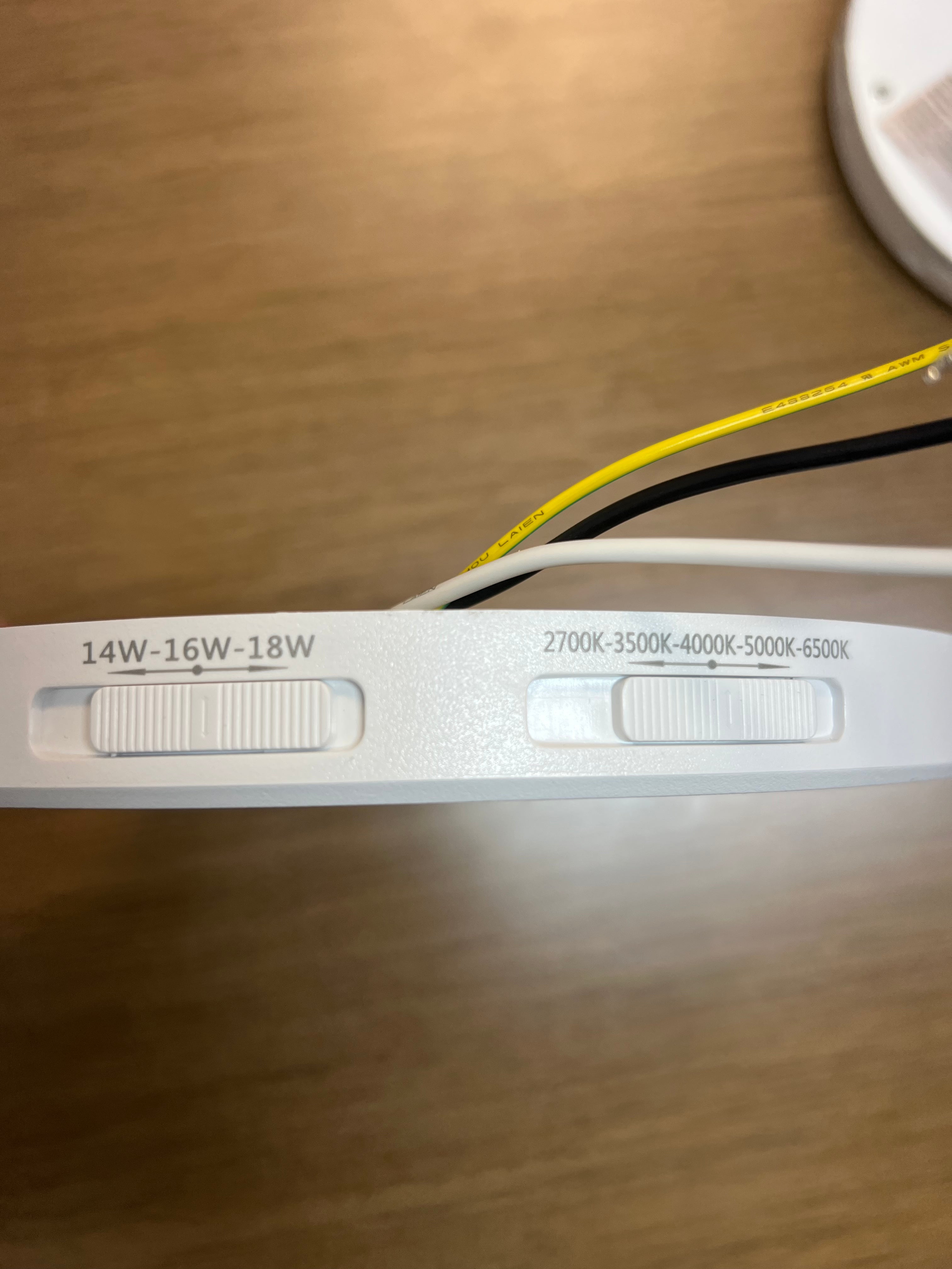 LED Surface mount downlight 9" SMD-R9-18W-CCT (WH)