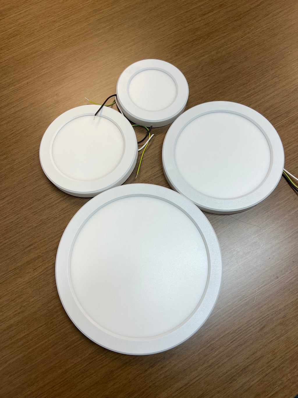 LED Surface mount downlight 12" SMD-R12-24W-CCT (WH)