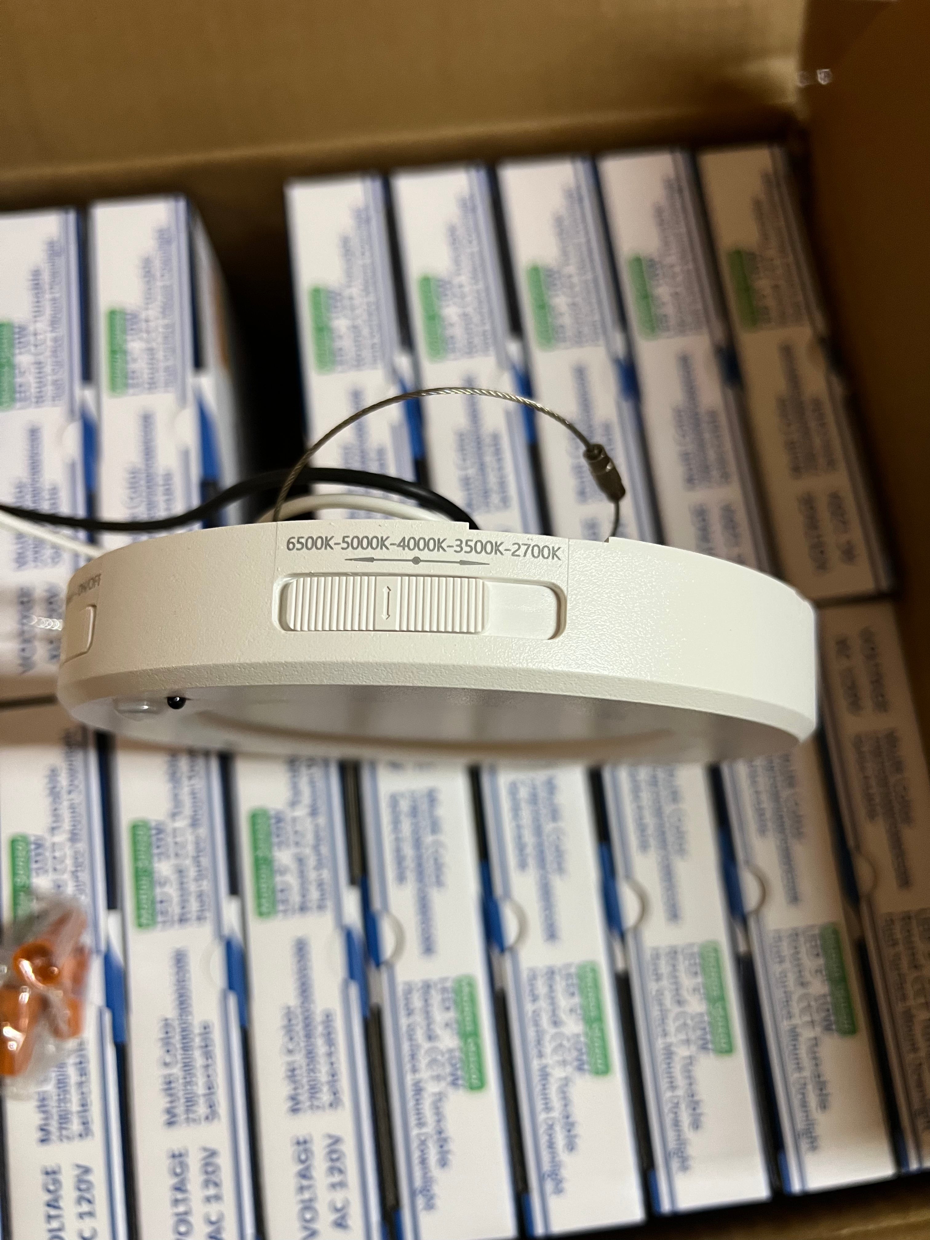 LED Surface mount downlight (with motion sensor) 5''  SMD-R5-10W-CCT(MS)