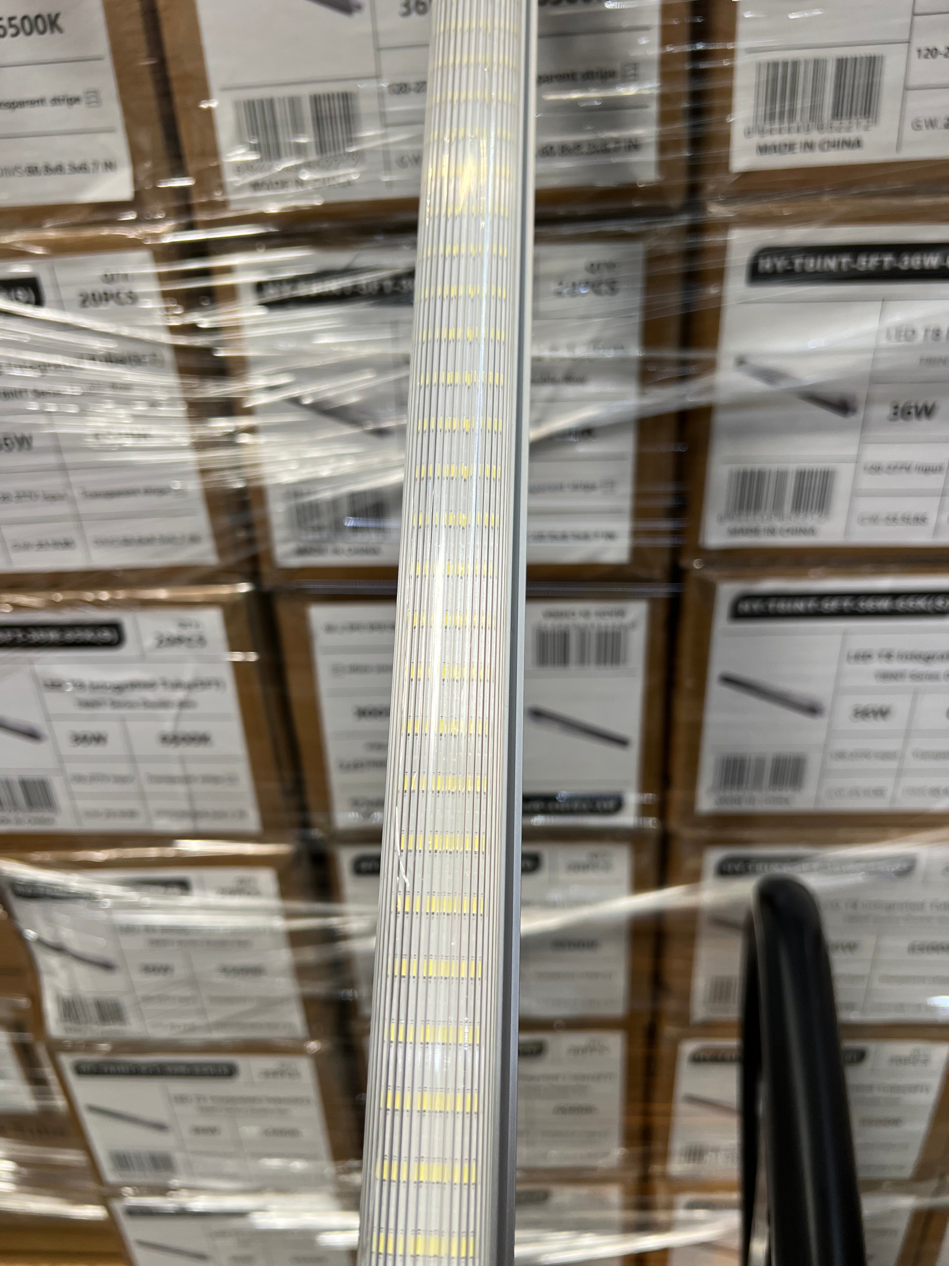 LED Integrated Tube Double LED Strip/5FT/ 36W/ 6500K/ Strip Cover-T8INT-5FT-36W-65K(S)