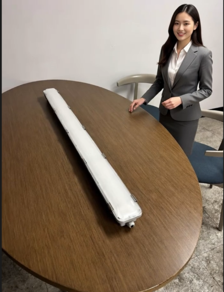 LED Vapor Tight 4FT Clear Strip Cover 4FT-VT-H-3W3CCT