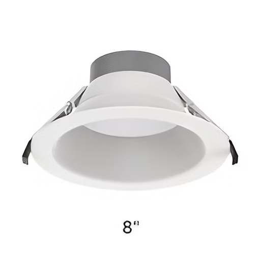LED Commercial Downlight-CDL Series 8"/ 15W-20W-25W-30W-35W Selectable/ 2700-3000-3500-4000-5000K/ 4200LM
