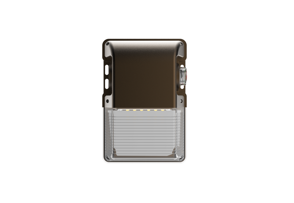 LED MINI WALL PACK with photocell 15/20/25W 3500/5000/6500K AC120-277V MWP-962-3W3CCT